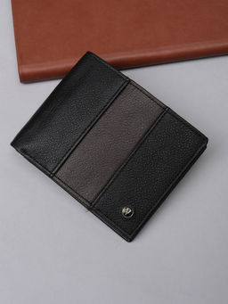 Van Heusen - Men Black and Brown Leather Wallet