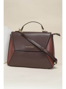 Van Heusen - Women Brown Colorblock Sling Bag