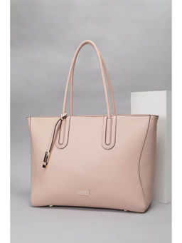Van Heusen - Women Peach Solid Tote Bag