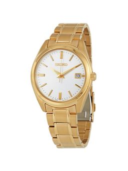 SEIKO - Dress Men White Dial Quartz Watch - SUR314P1
