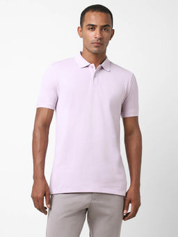Jack & Jones - Purple Slim Fit Polo T-Shirt