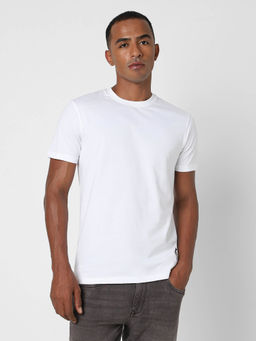 Jack & Jones - White Regular Fit T-Shirt