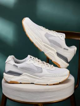 Campus - POD White &Grey Men Sneakers