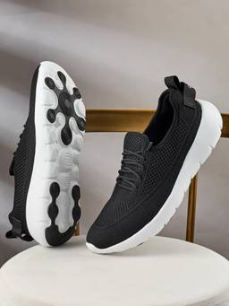 Campus - EMERGE Black Men Walking Shoes