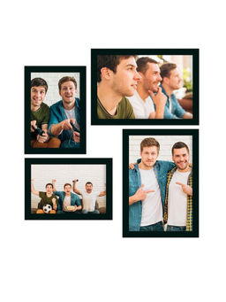 eCraftIndia - Memory Wall Collage Photo Frame - Set of 4 Photo Frames