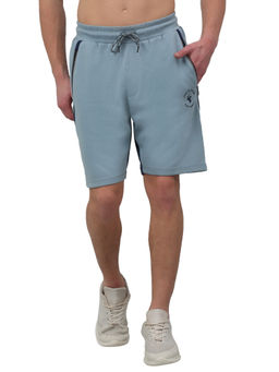 Cantabil - Men Sky Blue Casual Shorts