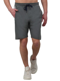 Cantabil - Men Sage Green Casual Shorts
