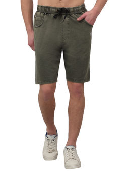 Cantabil - Men Olive Casual Shorts