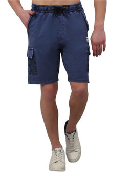 Cantabil - Men Blue Casual Shorts