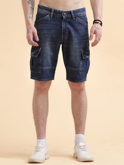 VUDU - Urban Maverick Blue Cargo Shorts