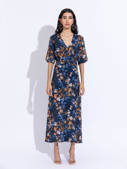 AROOP SHOP INDIA - Kerry Blue Dress (Set of 2)