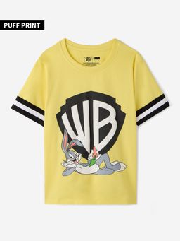 The Souled Store - Official Bugs Bunny That's All Folks Young Boys Cotton T-Shirt