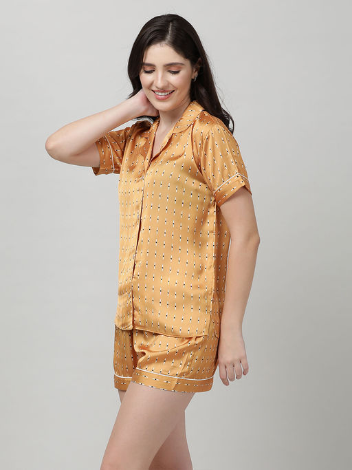 polyester night dress Full Length Plain Ladies Polyester Night Wear, M-XL at 500/piece in New Delhi