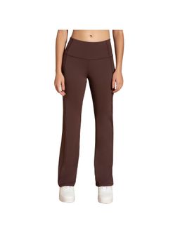 Silvertraq - Luna Sculpt Straight Trackpants Java