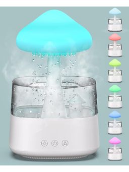 The Artment - White Nimbus Rain Cloud Humidifier Set Of 2