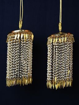 AG'S - Tanushree Pearl Work Gold Plated Kalire