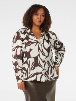 Forever New - Lila Curve Longline Shirt