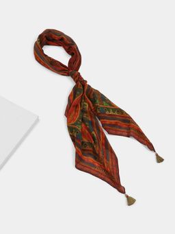 Ritu Kumar - Women Brown Kantara K Long Scarf