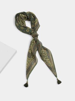Ritu Kumar - Women Green Pineapple K Square Scarf