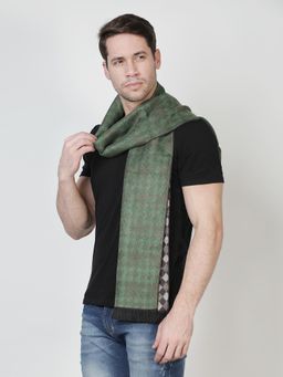 Alvaro Castagnino - Mens Viscose Green Muffler