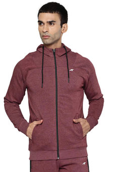 Alcis - Men Solid Maroon Jackets