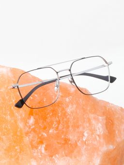 TED SMITH - Unisex Full Rim Pilot Black Eyeglass Frame