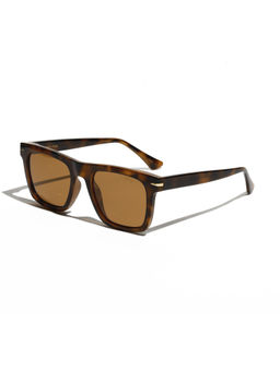 Vintage - Unisex Polarised & UV Protection Brown Lens Square Sunglasses