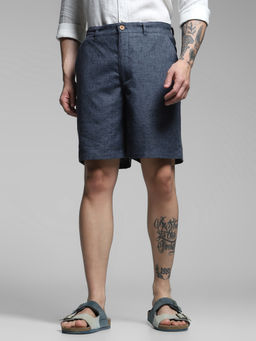 Jack & Jones - Grey Regular Fit Shorts