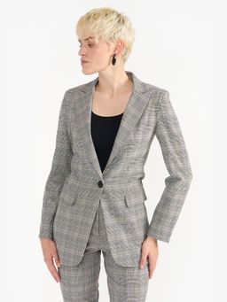 Perona - Helen Black Single Breasted Blazer