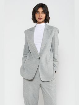 Perona - Raya Grey Single Breasted Blazer