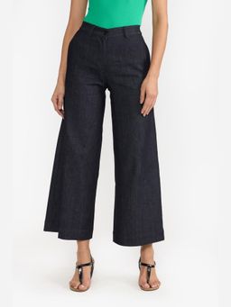 Perona - Helena Navy Blue Relaxed Fit Pant