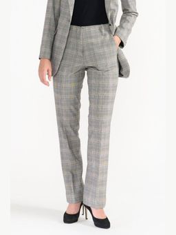 Perona - Helen Grey Checks Relaxed Fit Bottom