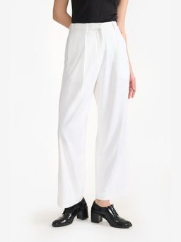 Perona - Maia Pant Ivory Relaxed Fit Pant