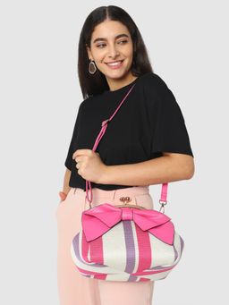 Caprese - Alessia Satchel Large Pink (L)