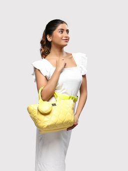 Caprese - Briar Tote Small Yellow Office Handbag (S)