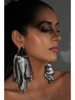 Bijoux by Priya Chandna - Mesh Ripple Earrings