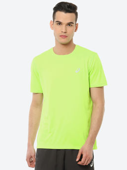ASICS - Katakana Ss Green Men Running T-shirts