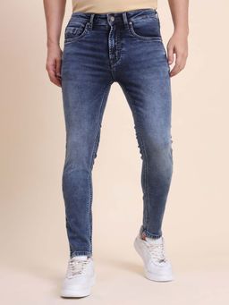 JadeBlue - Men's Mid Blue Washed Jeans