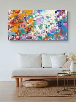 999Store - Wooden Stretched Framed Painting Abstract Modern Frames Canvas Modern Stylish Decor