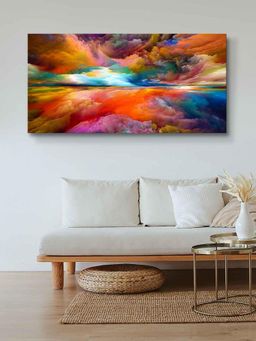 999Store - Wooden Stretched Framed Painting Abstractll Art Bed Room Decor Abstract Sky Frames