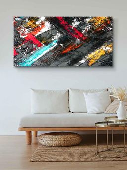 999Store - Abstract Wooden Stretched Framed Hanging Wall Art Painting