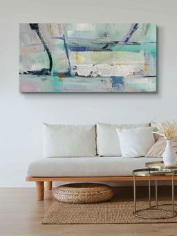 999Store - Wooden Stretched Framed Abstract Canvas Painting FLP24480621