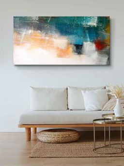999Store - Wooden Stretched Framed Abstract Canvas Painting FLP24480623