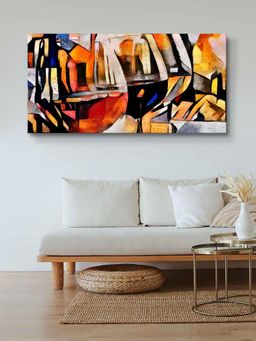 999Store - Wooden Stretched Framed Landscape Paintings Modern Stylish Decor FLP24480642