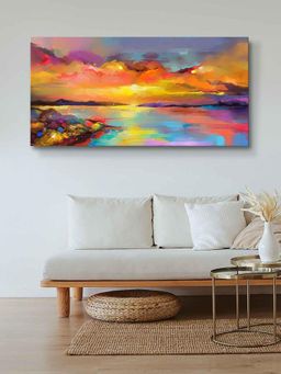 999Store - Wooden Stretched Framed Painting With Frame Wall Abstractll Art