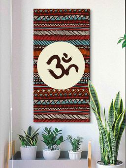 999Store - Om Symbol With Abstract Modern Art Wall Canvas Painting Abstract Painting