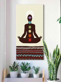 999Store - Seven Chakra Meditation Abstract Modern Art Canvas Painting For Wall Decor