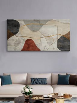 999Store - Modern Abstract Geometric Shapes Canvas Painting