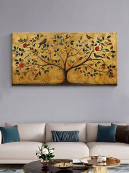 999Store - Golden Tree Of Life Canvas Painting