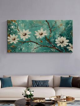 999Store - Blooming Flowers Canvas Painting